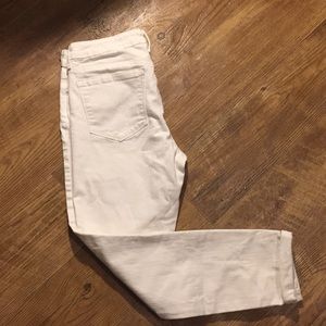Jessica Simpson white skinny jeans